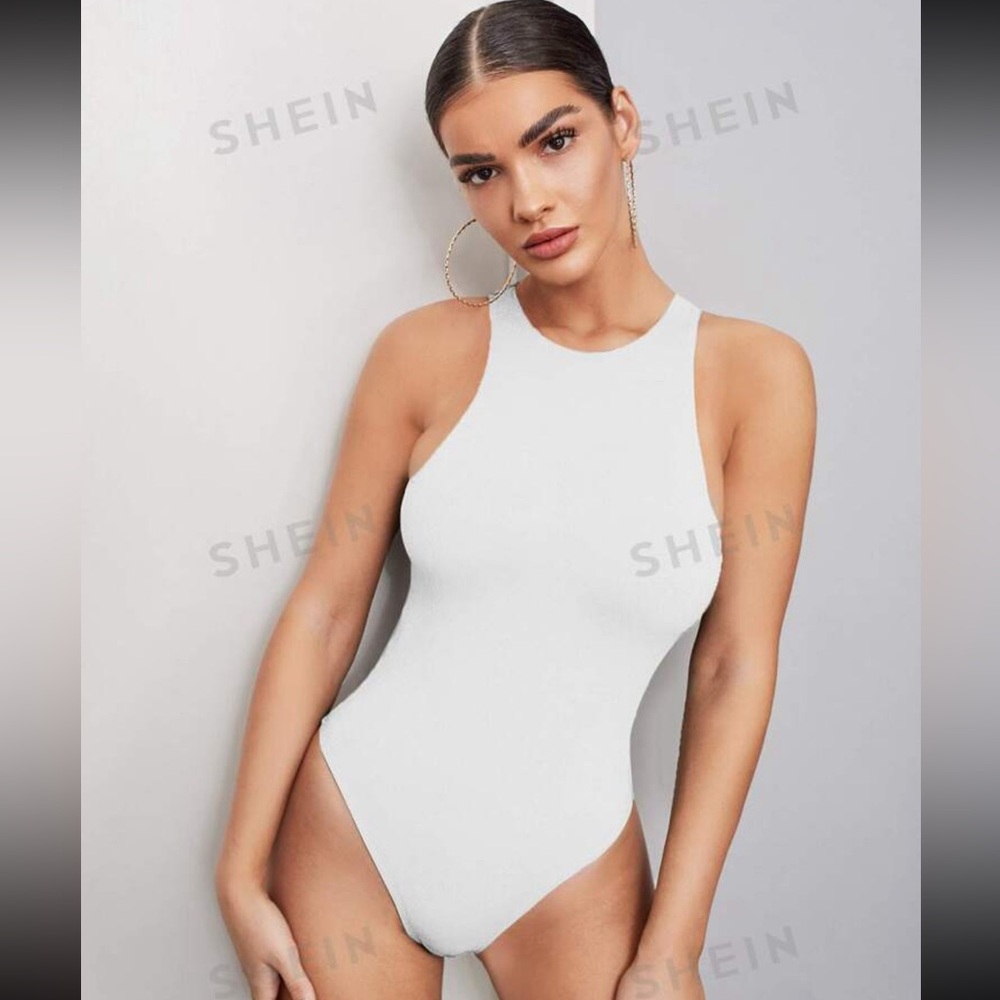 🆕 ZARA White body tank size S - Picture 2 of 6